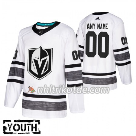 Vegas Golden Knights Trikot Custom 2019 All-Star Adidas Weiß Authentic - Kinder